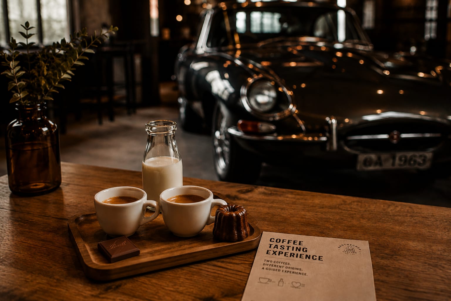 Laude Classic Cars café space