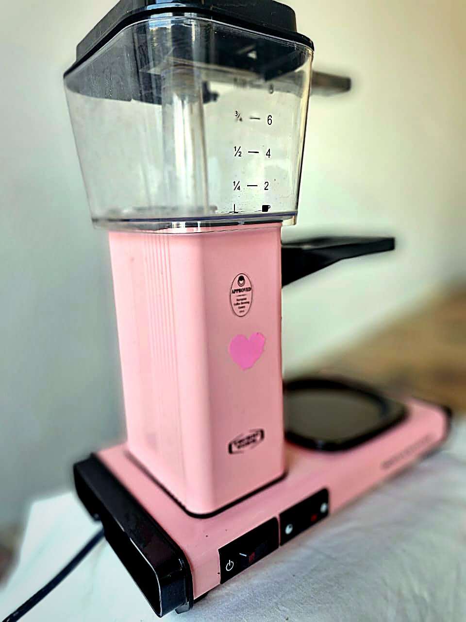 Moccamaster (Technivorm) KBG Filter Coffee Maker — Pink (Second-Hand) - Image 4